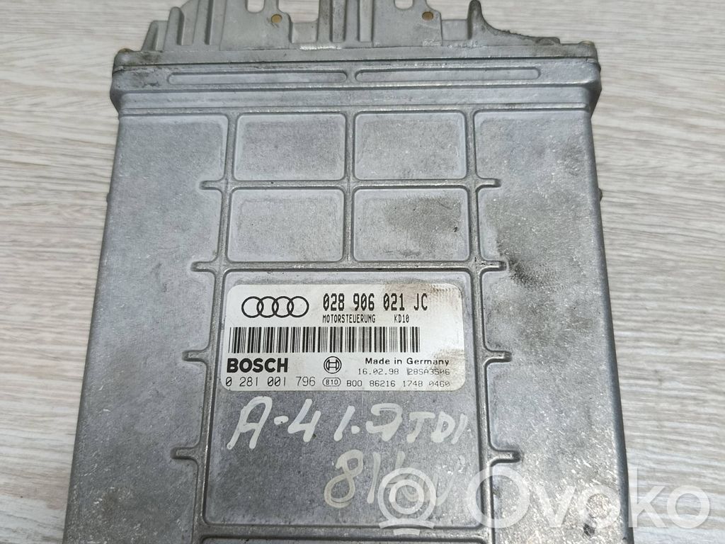 Audi A4 S4 B5 8D Engine control unit/module 