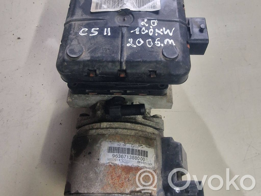Compresor de la suspensión neumática   9636713880,5002074C,MP8025GFP,MP8025G2P