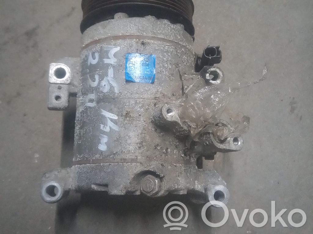 Air conditioning (A/C) compressor (pump)   AUCAA06,D46XG100C,GHT60336