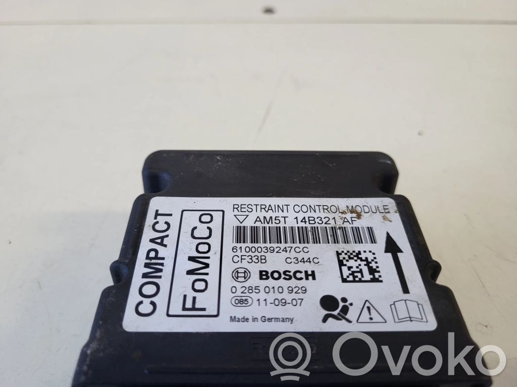 Airbag control unit/module   AM5T14B321AF
