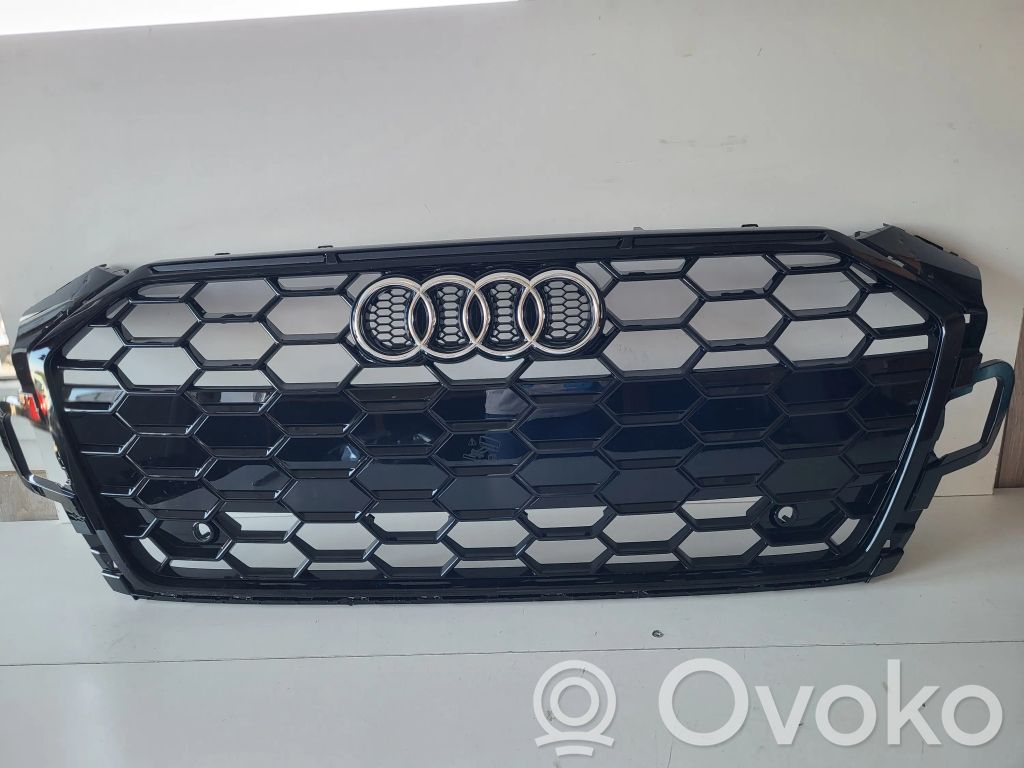 Front bumper upper radiator grill   8W6853651BL