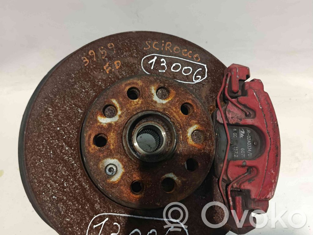 Volkswagen Scirocco Priekšējā riteņa rumbas vārpstas šarnīrs (stupica, capfa) 