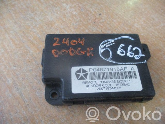GPS navigation control unit/module   P04671918AFA