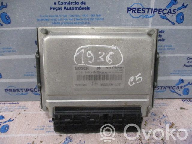 Unidad de control/módulo del motor   0281010419,8973155088