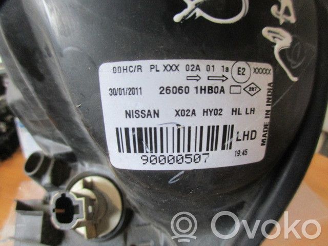 Headlight/headlamp   260601HB0A,90000507