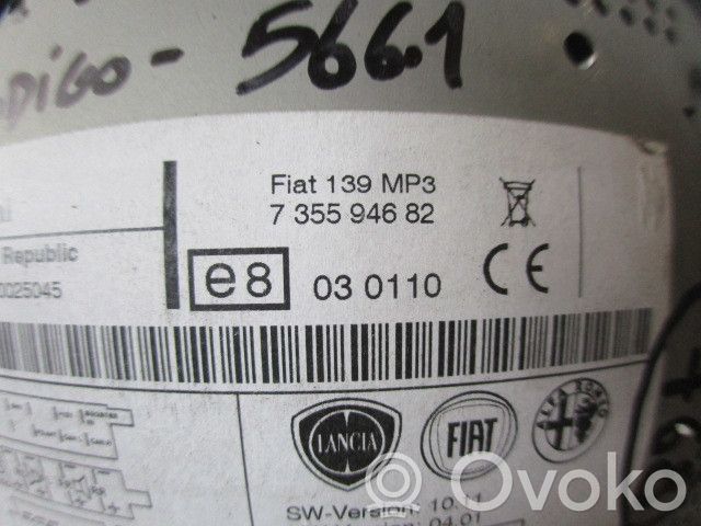 Fiat Panda III Unitate principală radio/CD/DVD/GPS 