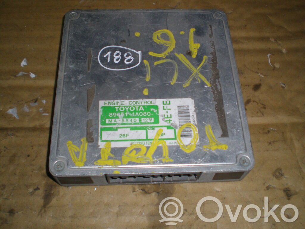 Engine control unit/module   896611A080,FUJITSU,MA5840