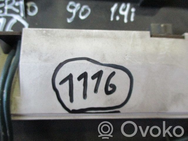Speedometer (instrument cluster)   YAC10107,KM