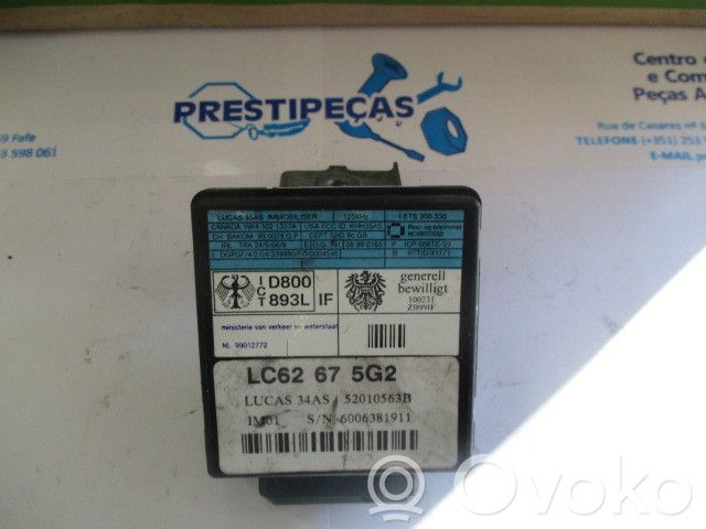 Mazda 626 Ignition-blocking relay 