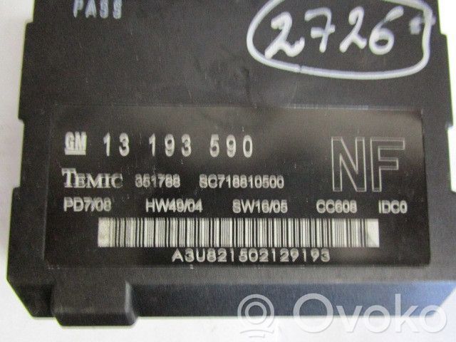 Muut ohjainlaitteet/moduulit   13193590,CAIXAFUSIVEIS
