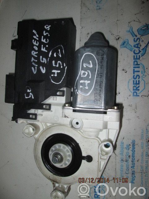 Citroen C5 Silnik regulatora szyby drzwi przednich 