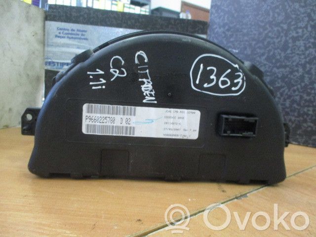 Citroen C2 Velocímetro (tablero de instrumentos) 