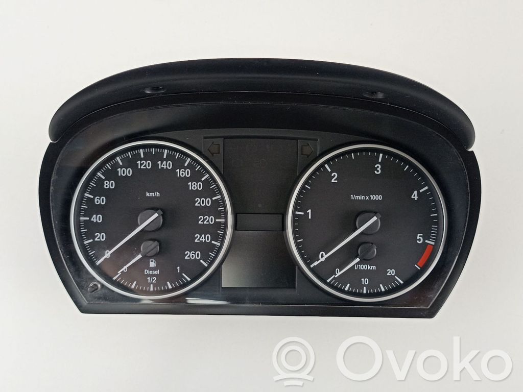 BMW 3 E90 E91 Licznik / Prędkościomierz 