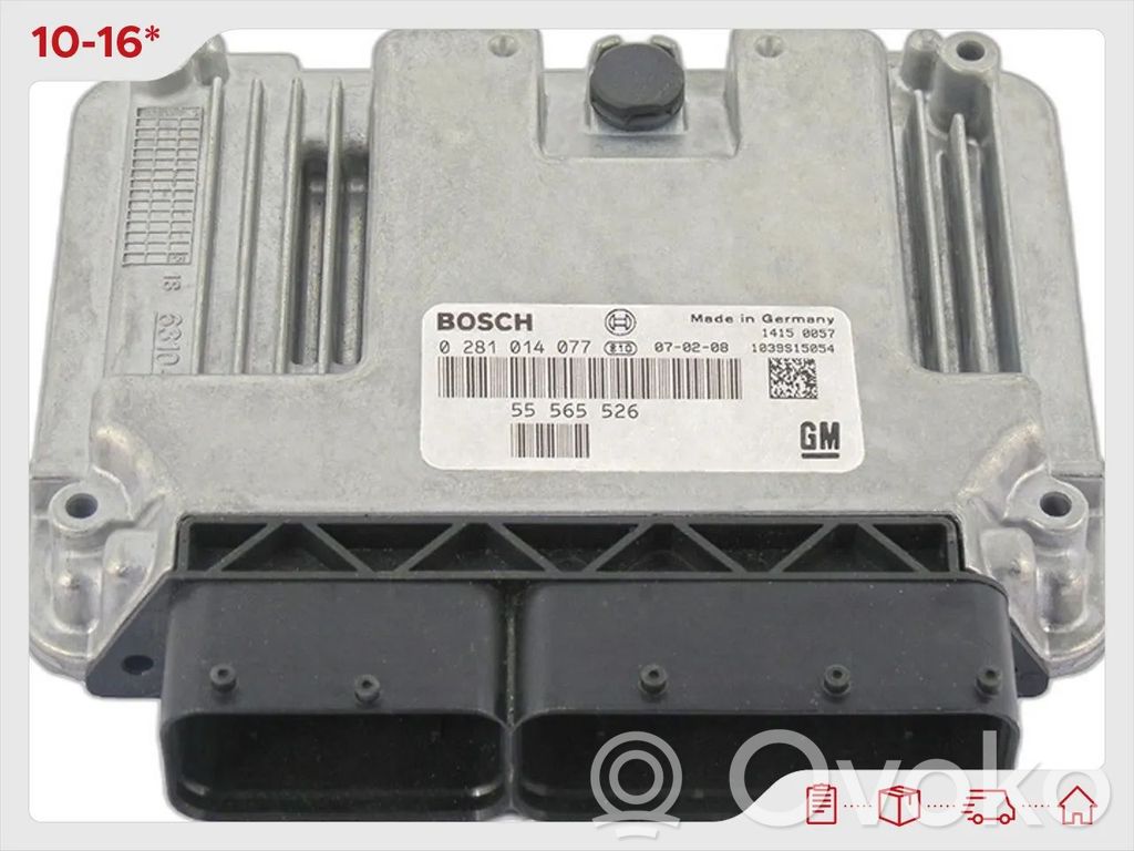 Saab 9-3 Ver2 Variklio valdymo blokas 