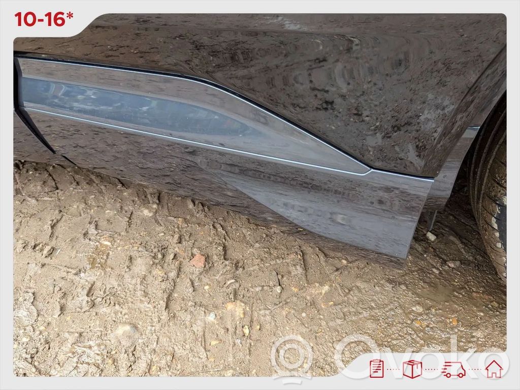 Audi Q4 Sportback e-tron Rear door trim (molding) 