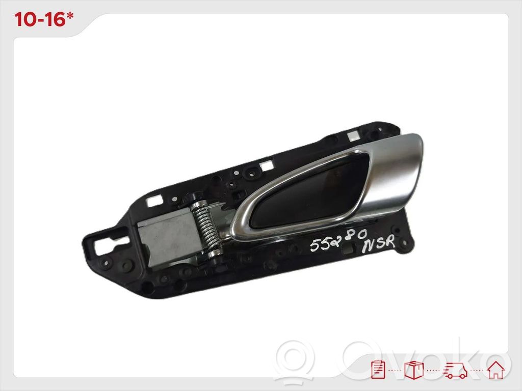 Porsche Cayenne (92A) Manecilla interna puerta trasera 