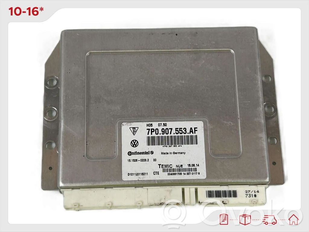 Module de commande suspension   7P0907553AF