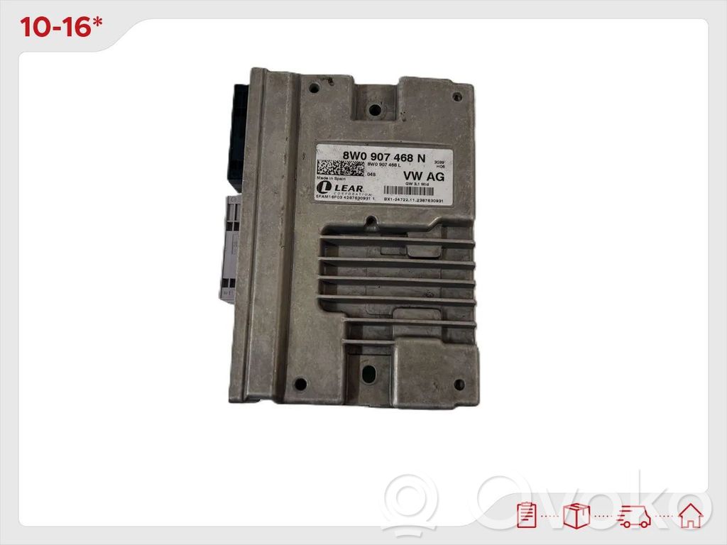 Audi A4 S4 B9 8W Autres unités de commande / modules 