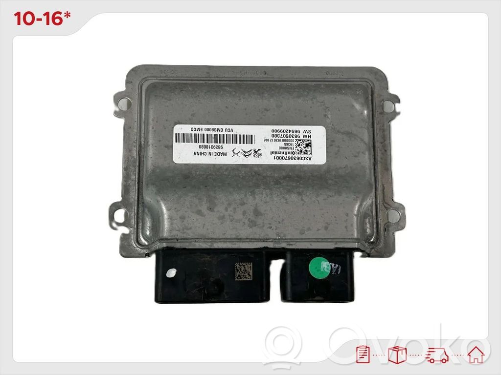 Peugeot 3008 II Engine control unit/module 