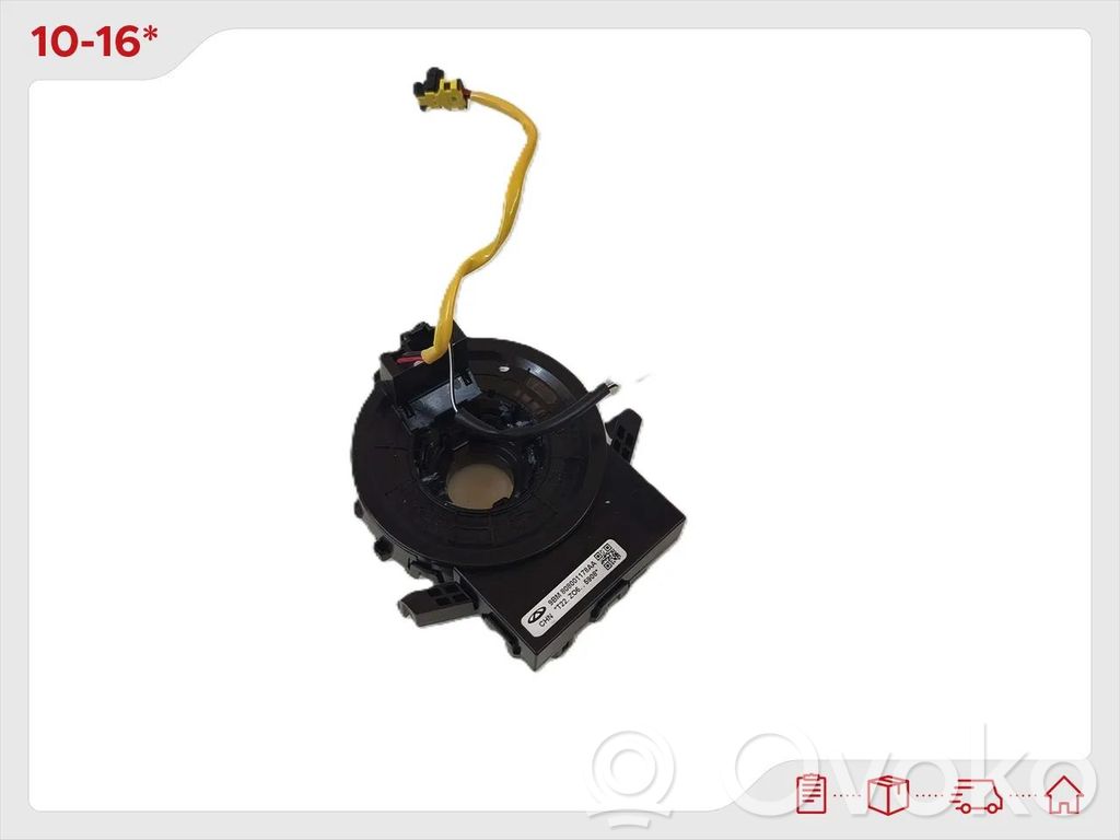 Taśma / Pierścień ślizgowy Airbag / SRS   9BM808001178AA,T34