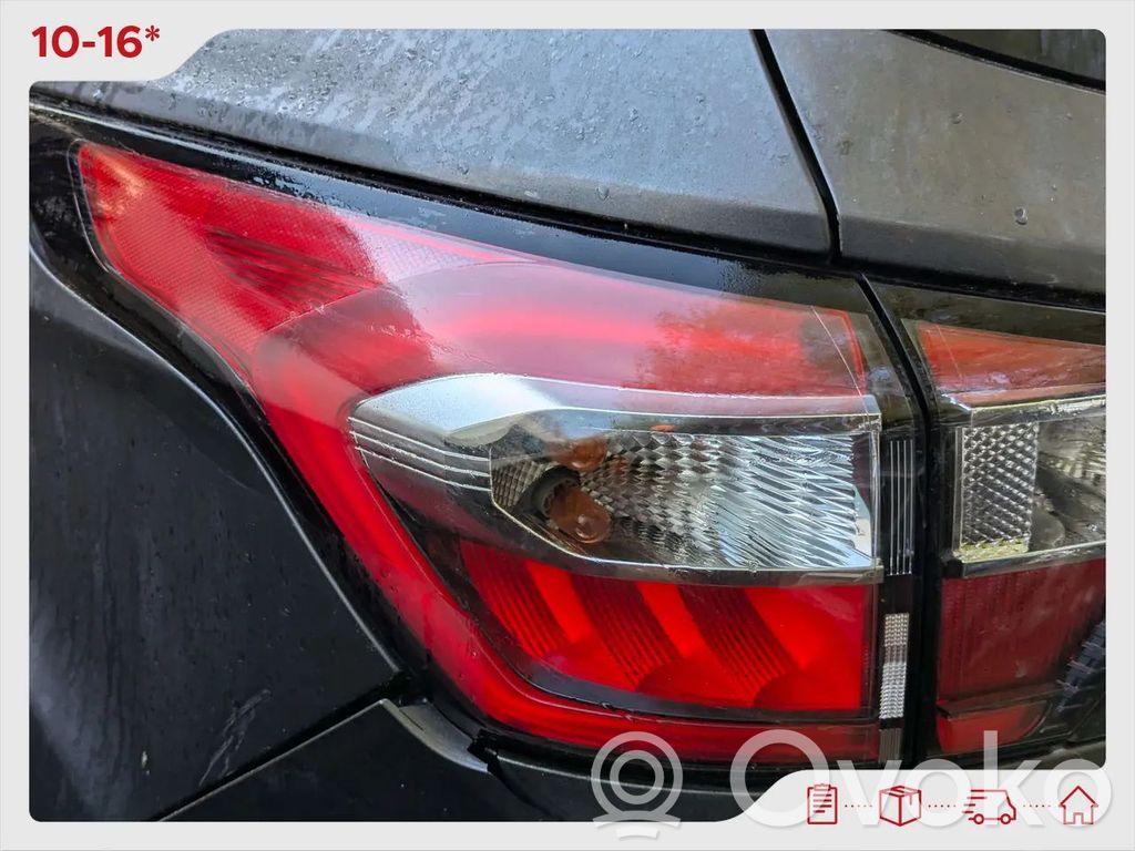 Ford Kuga II Aizmugurējais lukturis virsbūvē 