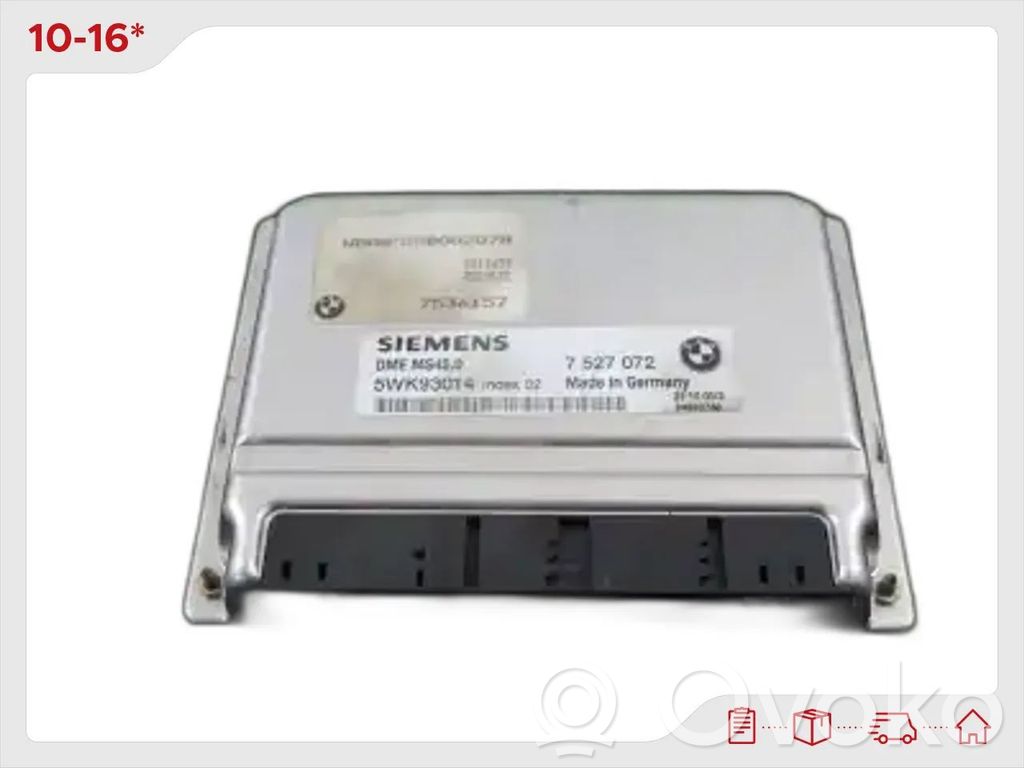 Unidad de control/módulo del motor   7513655