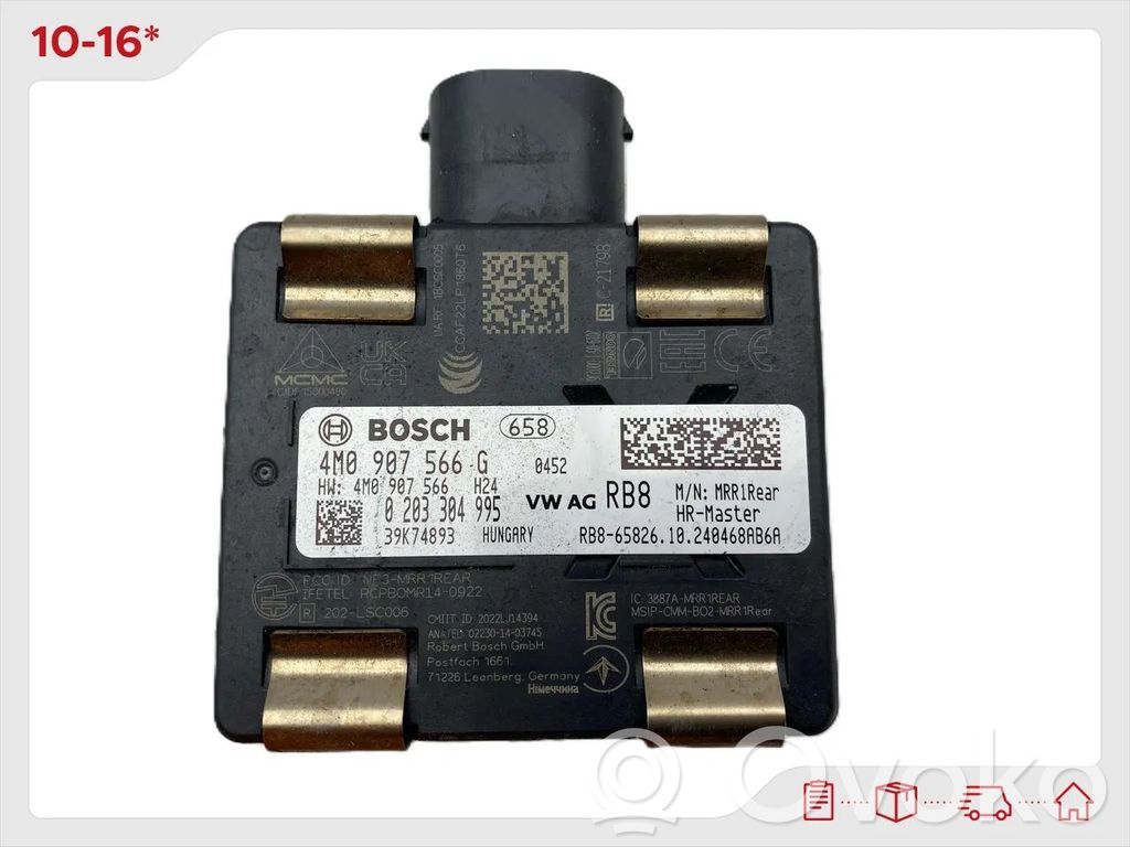 Módulo de control de punto muerto   4M0907566G,0203304995