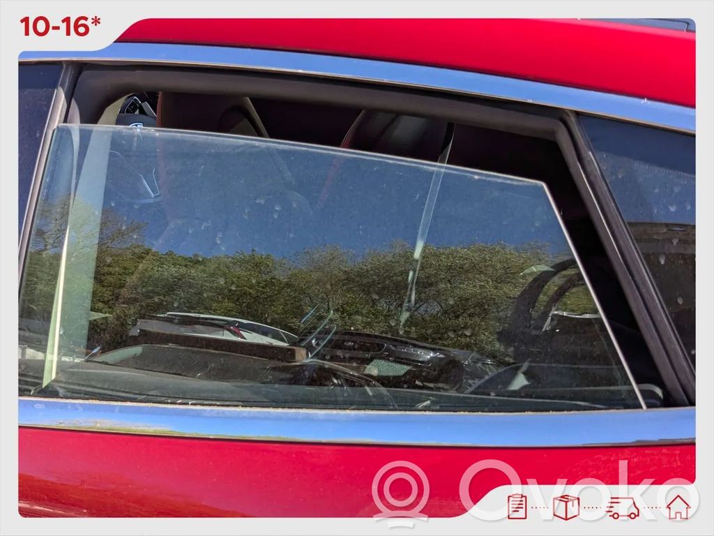 Tesla Model S aizmugurējo durvju stikls 