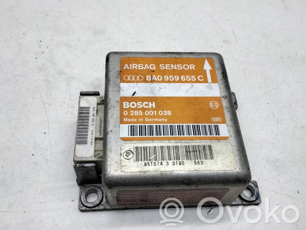 Airbag control unit/module   8A0959655C