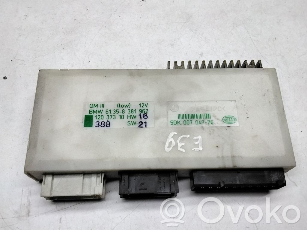 BMW 5 E39 Komforta modulis 