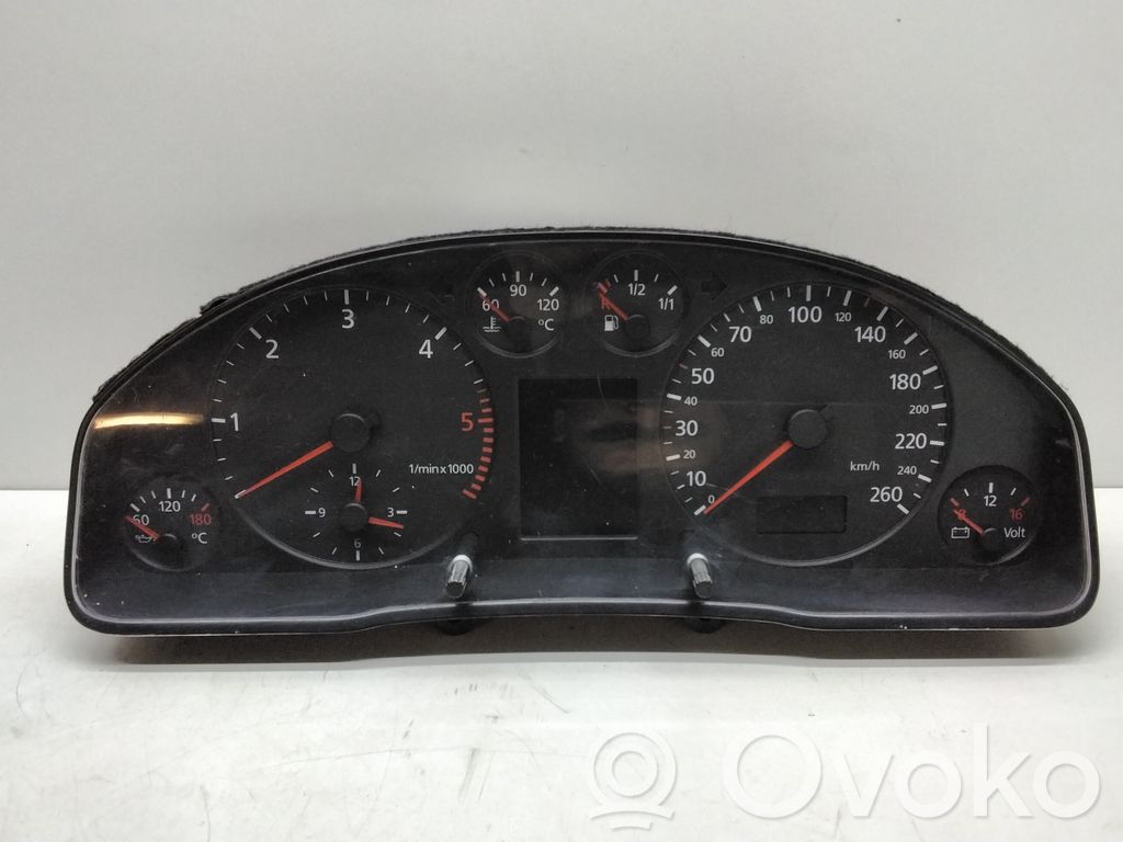 Audi A6 S6 C5 4B Speedometer (instrument cluster) 