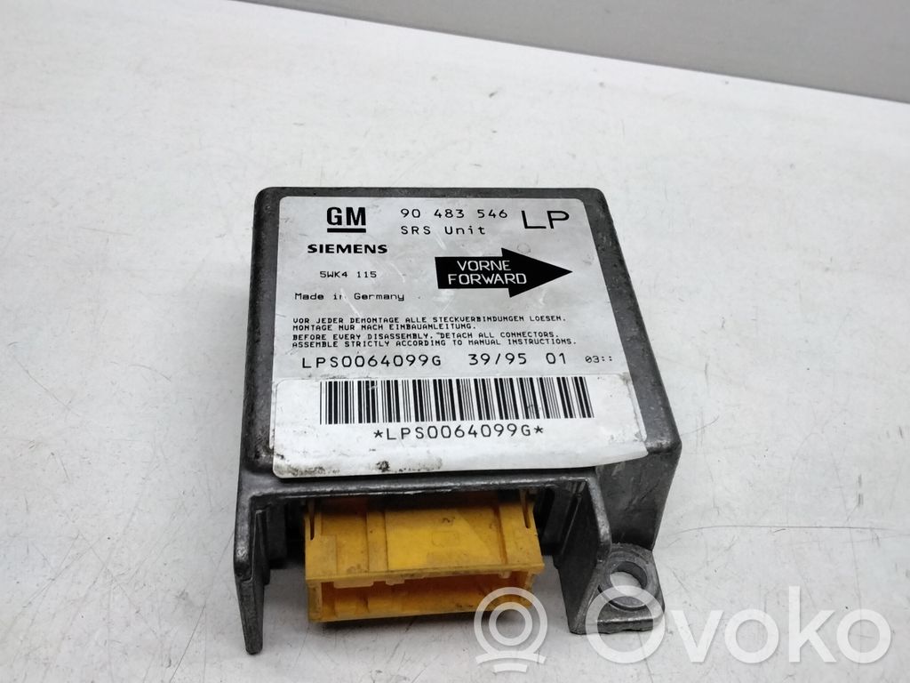 Opel Tigra A Airbag control unit/module 