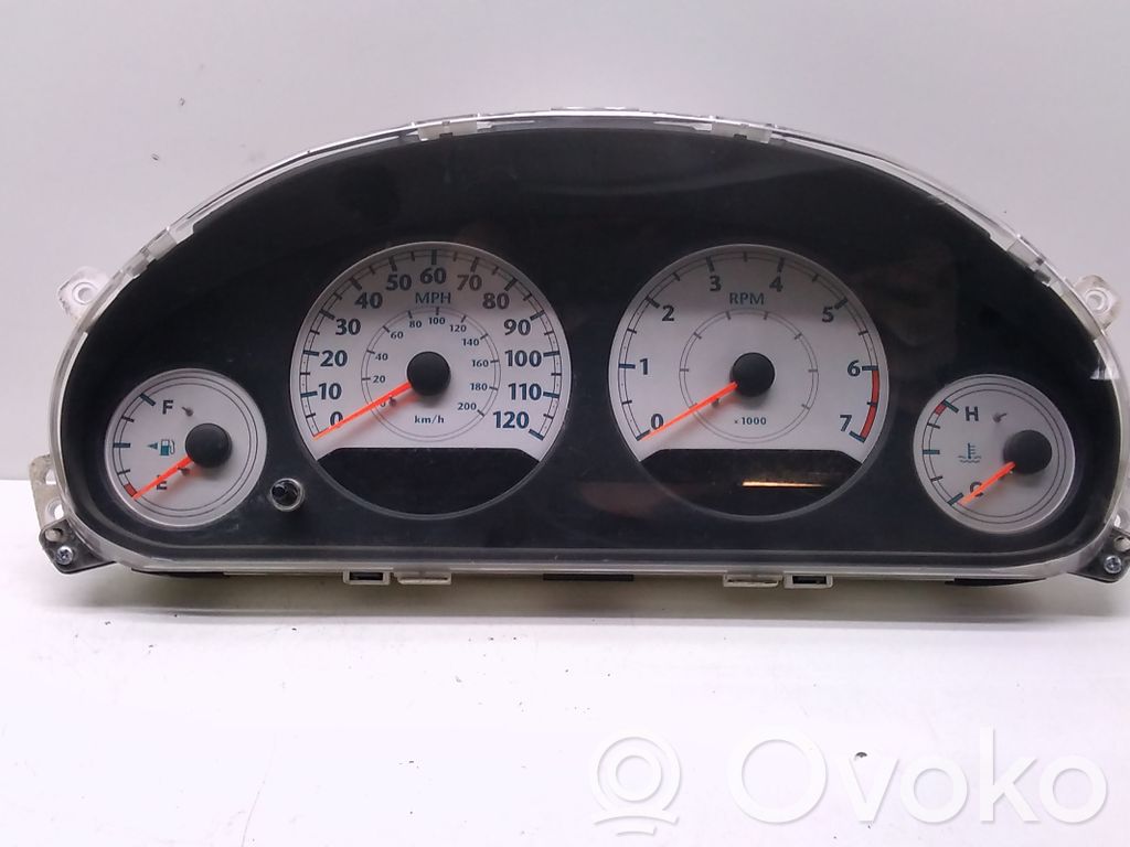 Chrysler Voyager Speedometer (instrument cluster) 