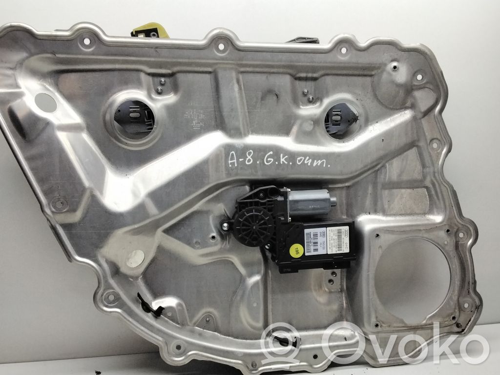 Audi A8 S8 D3 4E Rear door window regulator with motor 