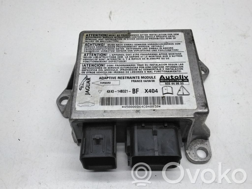 Jaguar X-Type Airbag control unit/module 