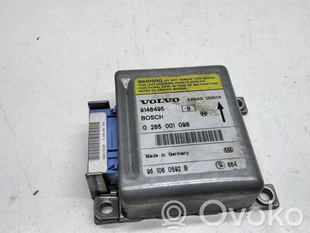 Volvo 850 Airbag control unit/module 