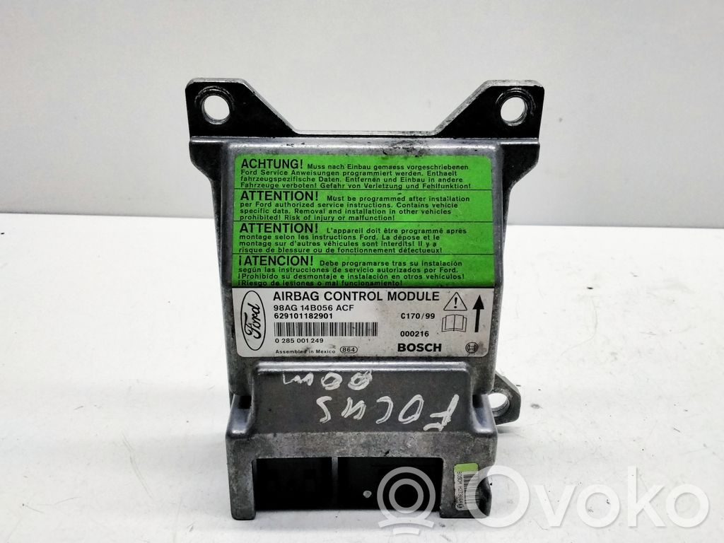 Airbag control unit/module   98AG14B056