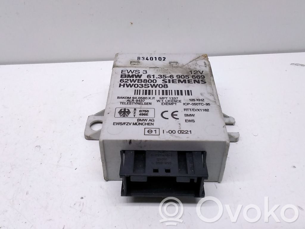 BMW 5 E39 Immobilizer control unit/module 