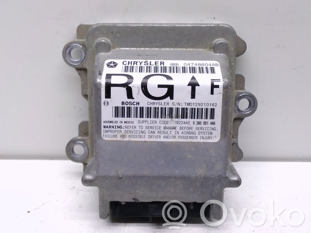 Chrysler Voyager Airbag control unit/module 