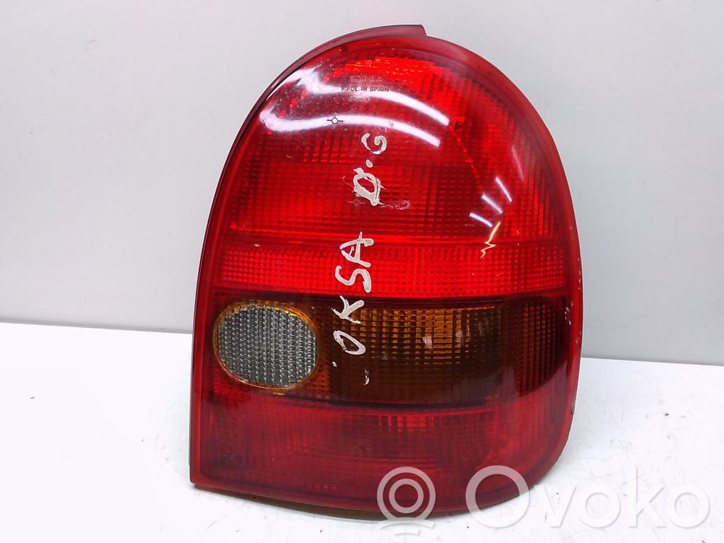 Opel Corsa B Aizmugurējais lukturis virsbūvē 