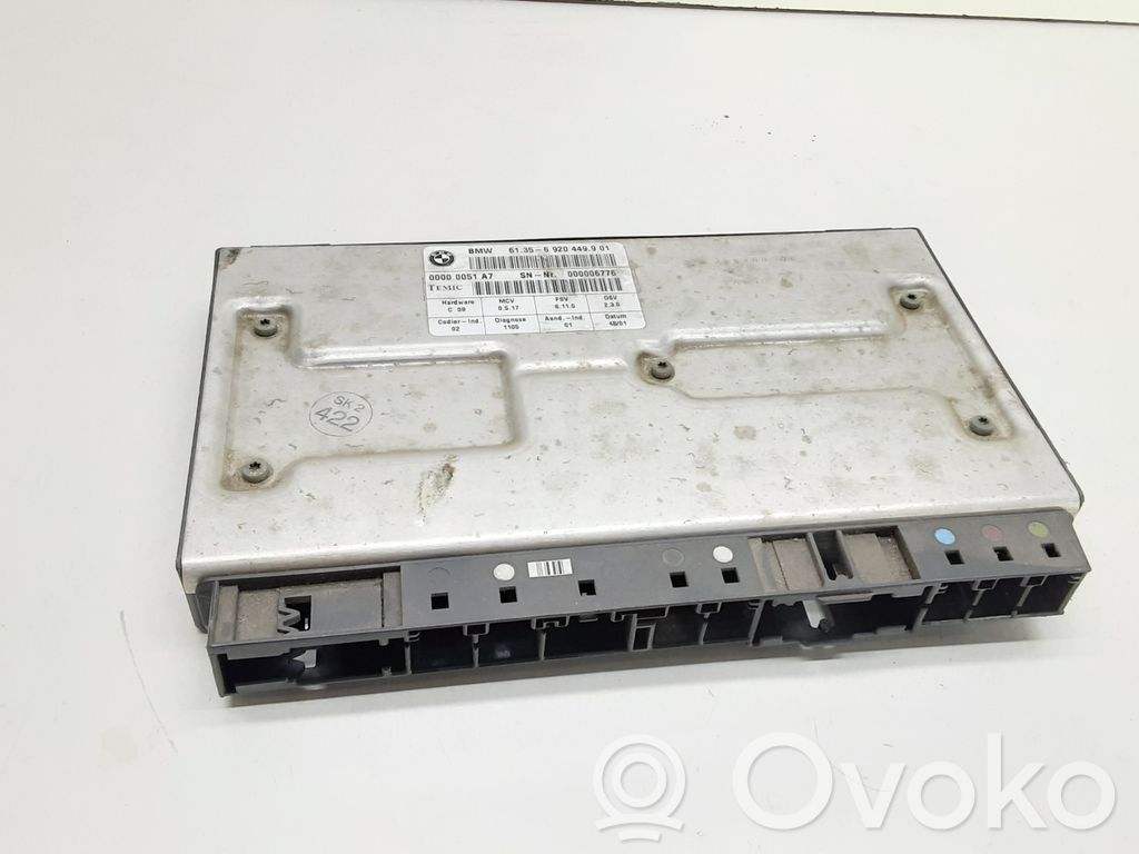 BMW 7 E65 E66 Seat control module 