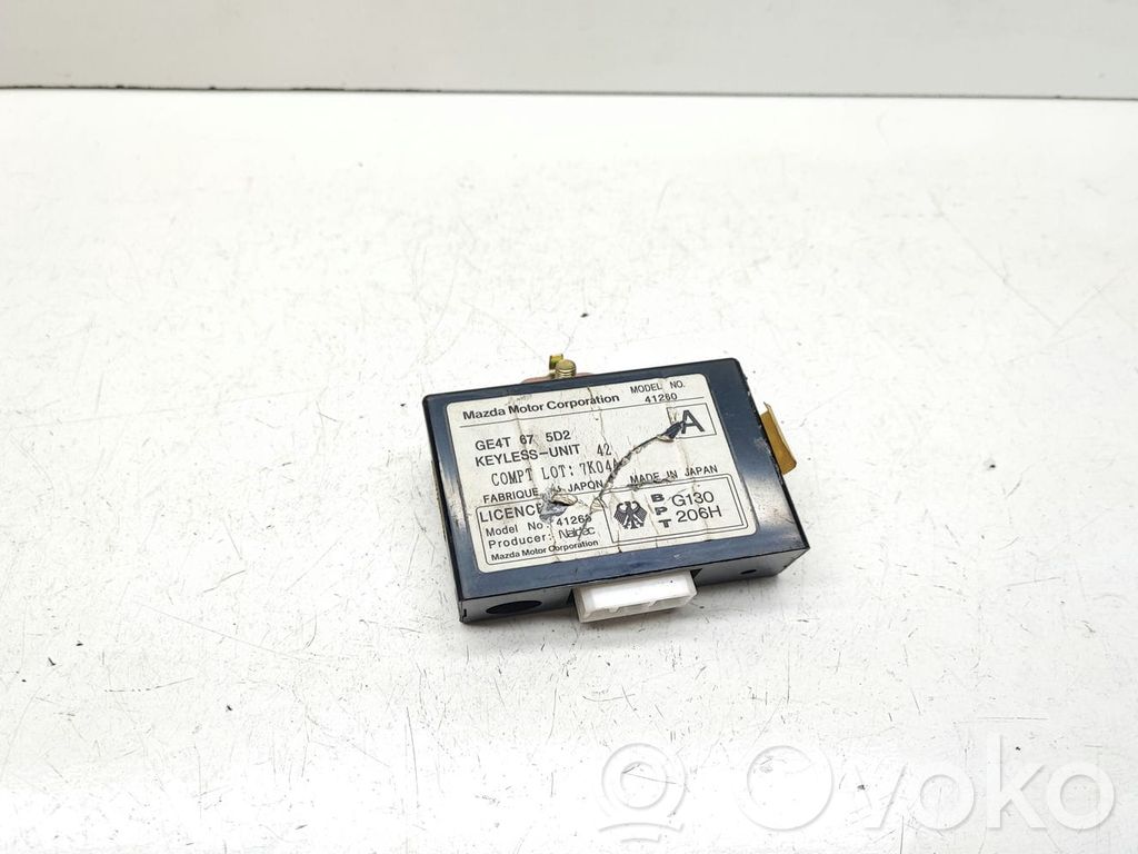 Immobilizer control unit/module   GE4T675D2