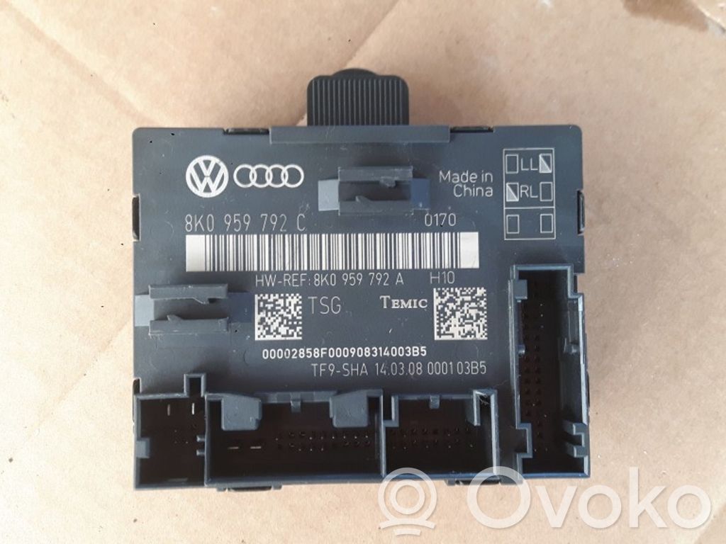 Audi A4 S4 B8 8K Mukavuusmoduuli 