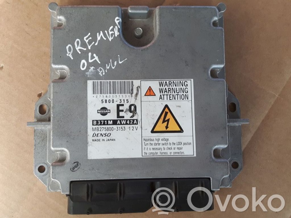 Nissan Primera Engine control unit/module 