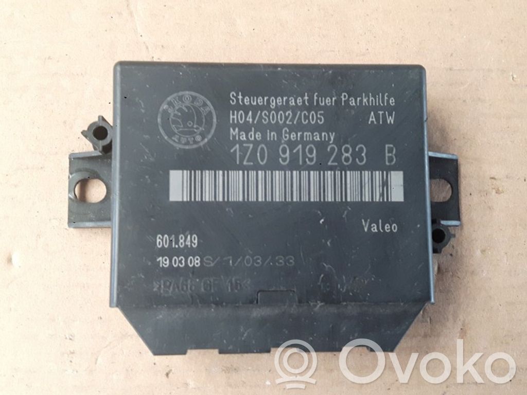 Skoda Octavia Mk2 (1Z) Parking PDC control unit/module 