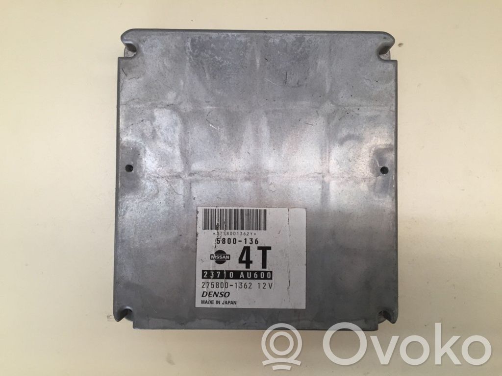 Engine control unit/module   2758001362,5800136,23710AU600,2758001362