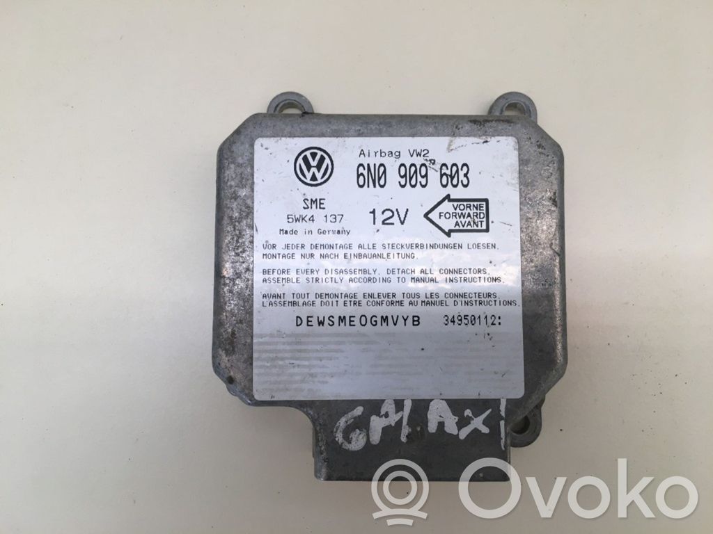 Airbag control unit/module   6N0909603