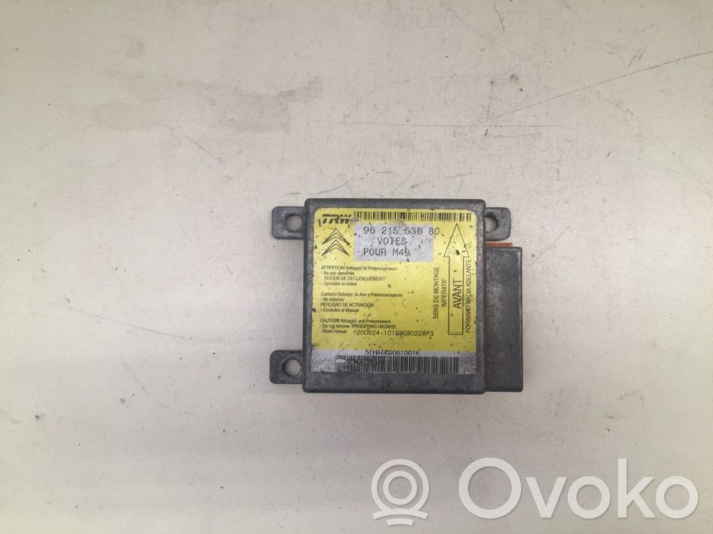 Citroen Berlingo Airbag control unit/module 
