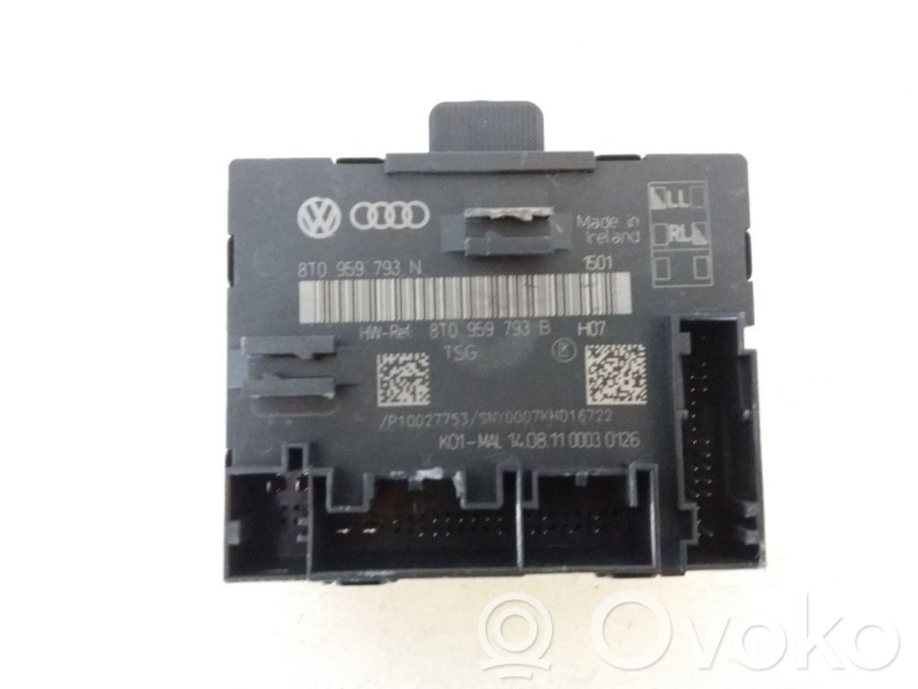 Audi A4 S4 B8 8K Other control units/modules 