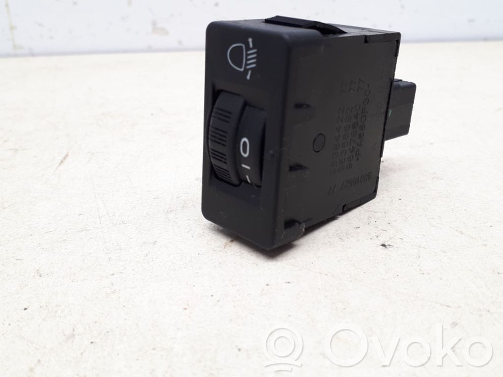 Peugeot Partner Headlight level height control switch 